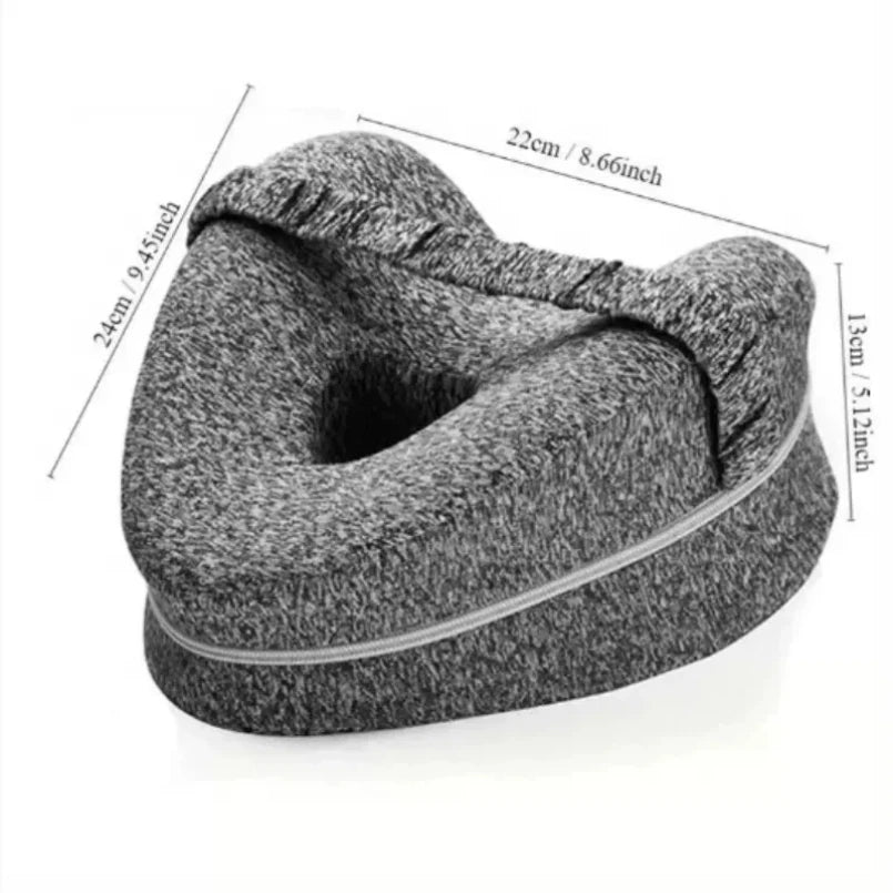 Leg Knee Foam Pillow Memory Cotton Support Cushion Between Legs for Hip Pain Sciatica Side Sleeping Pillow Thigh Leg Pad Cushion