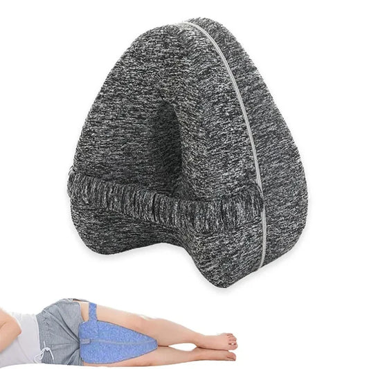 Leg Knee Foam Pillow Memory Cotton Support Cushion Between Legs for Hip Pain Sciatica Side Sleeping Pillow Thigh Leg Pad Cushion